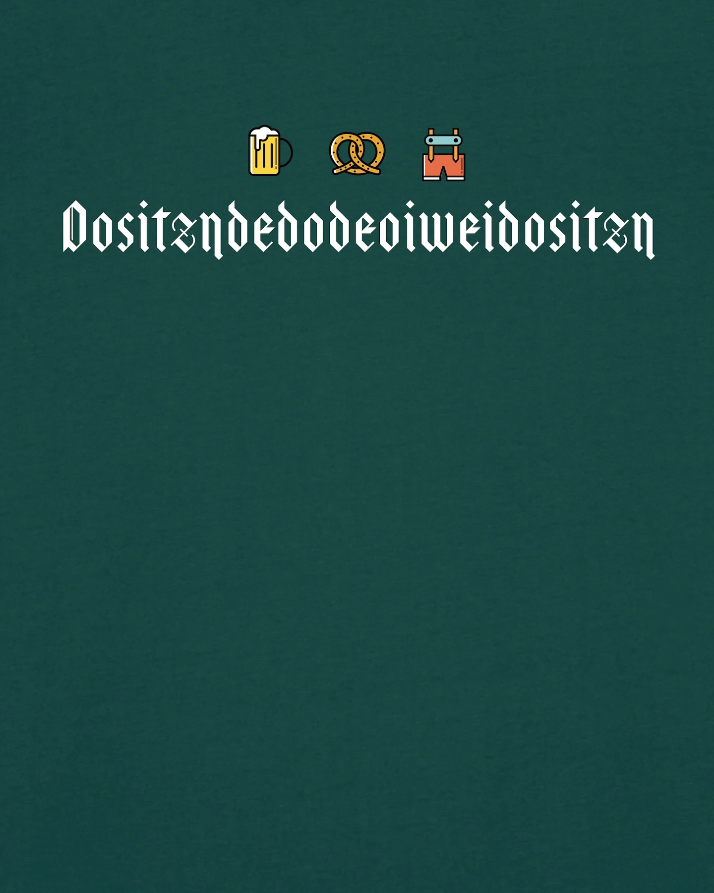 Watapparel T-Shirt Dositzndedodeoiweidositzn – Ansicht 3