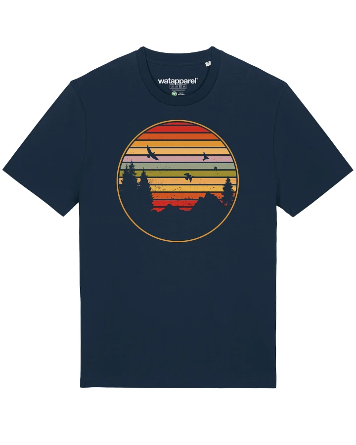 Watapparel T-Shirt Sunset Berge & Tannen