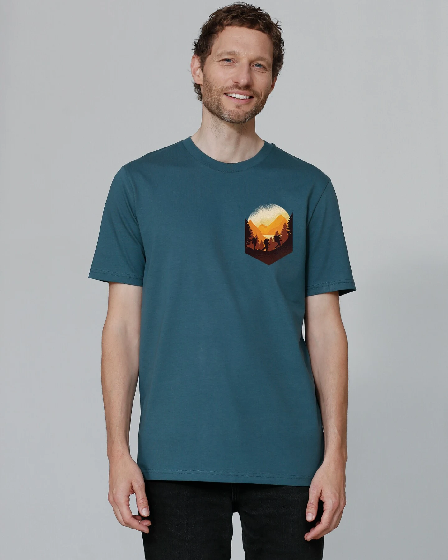 Watapparel T-Shirt Hiking in the mountains – Ansicht 2