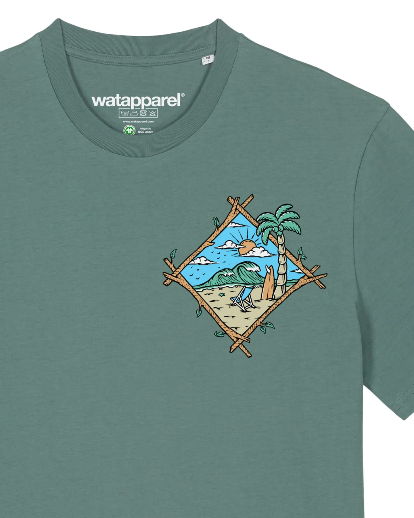 Watapparel T-Shirt Beach is calling – Ansicht 3