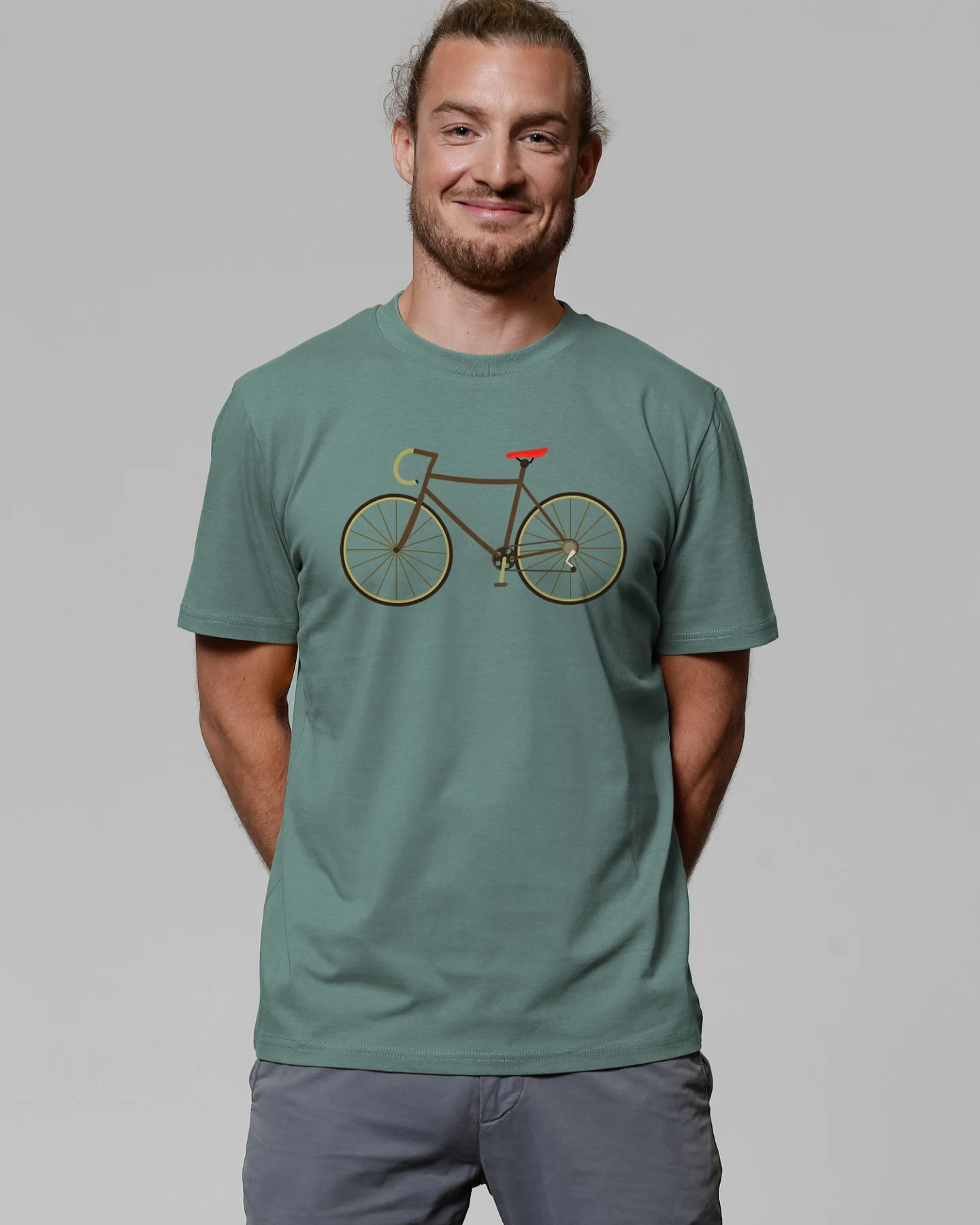 Watapparel T-Shirt Fahrrad – Ansicht 2