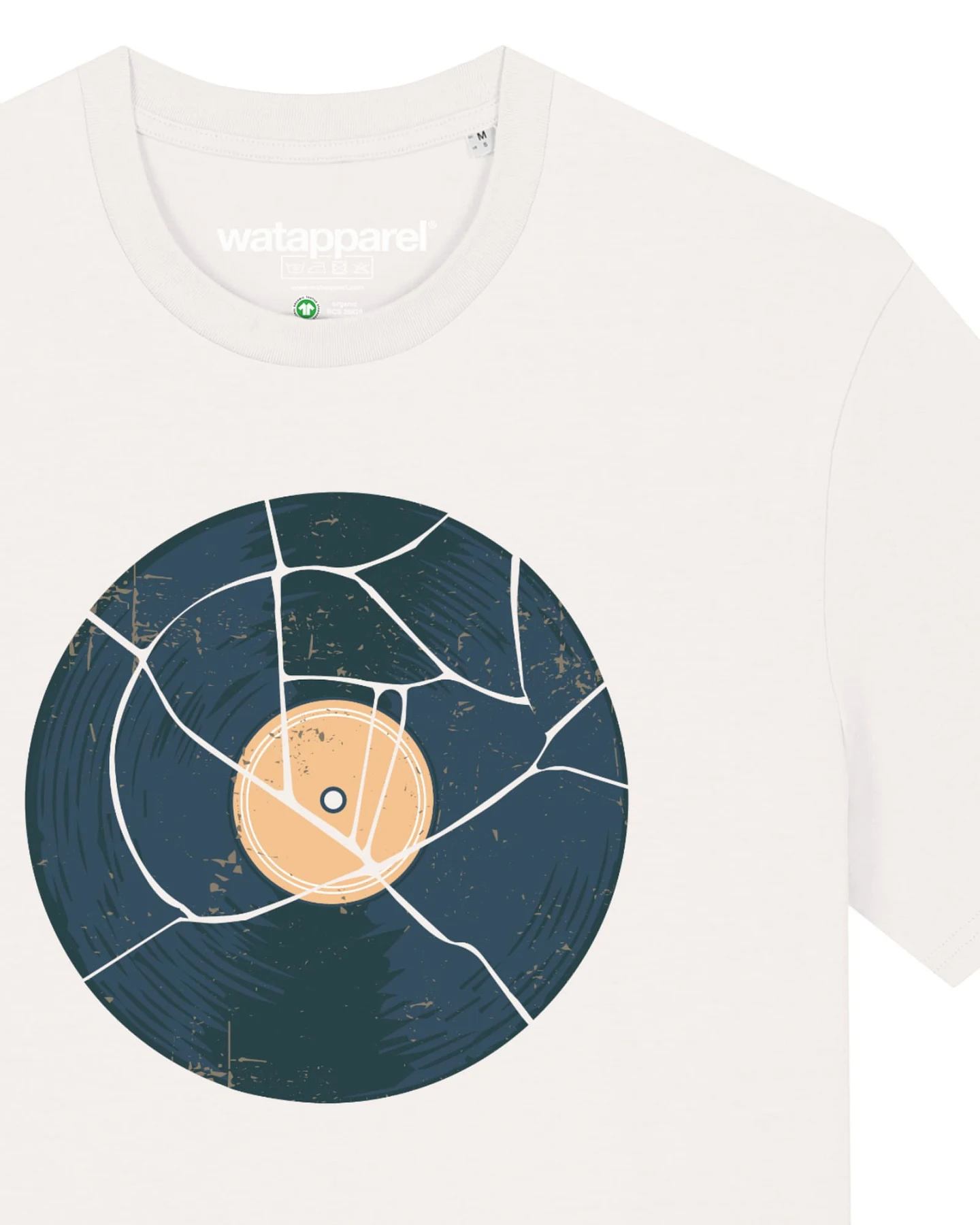 Watapparel T-Shirt Broken Vinyl – Ansicht 3