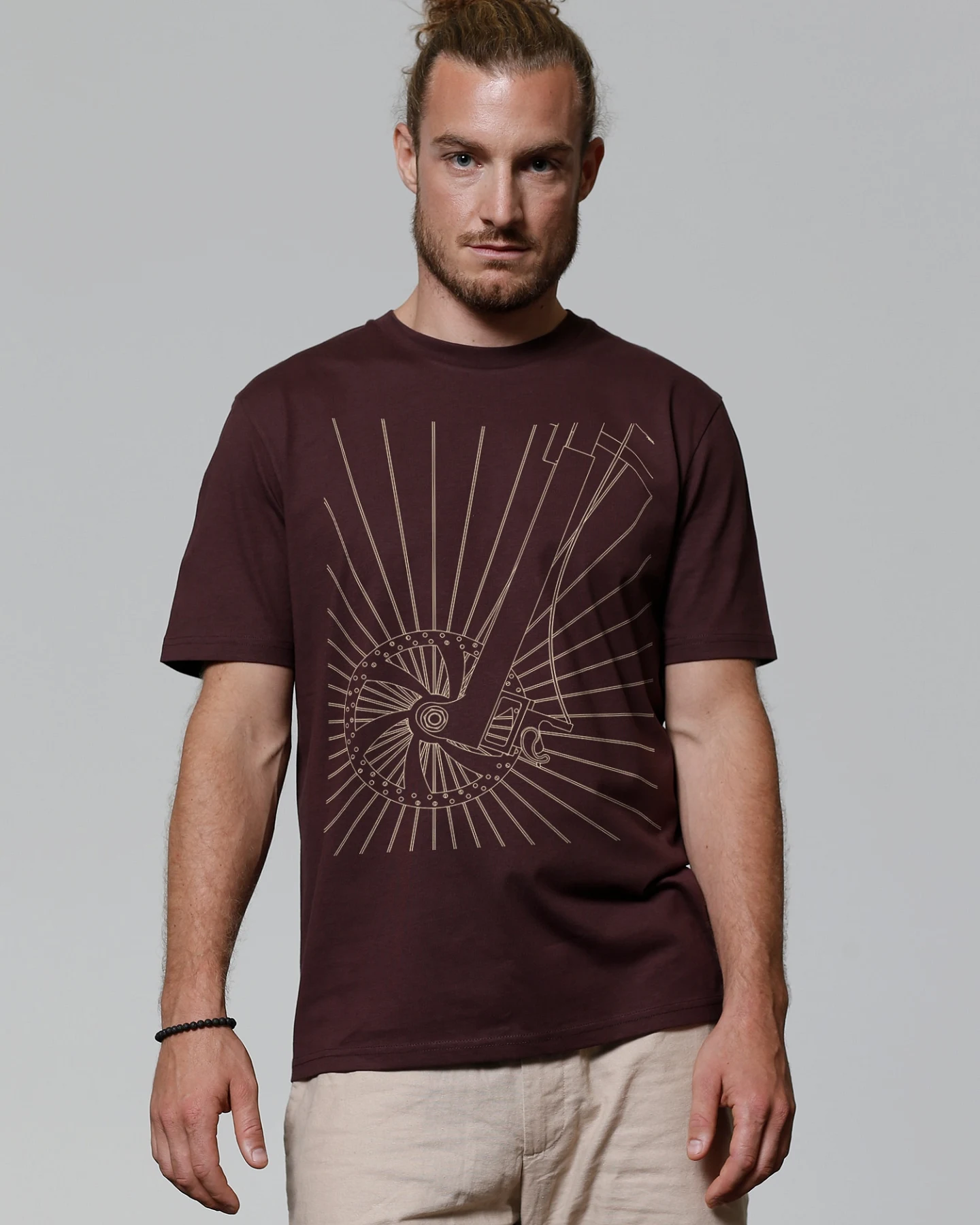 Watapparel T-Shirt Fahrradspeichen – Ansicht 2