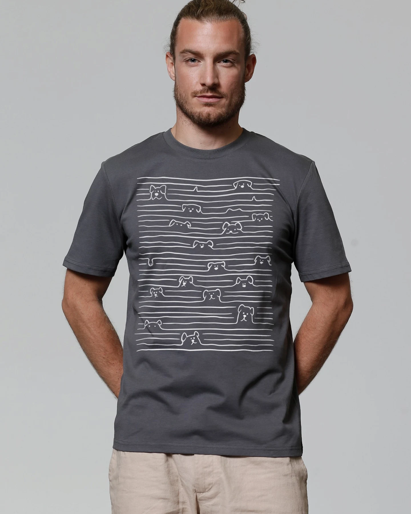 Watapparel T-Shirt Doodle Dogs – Ansicht 2