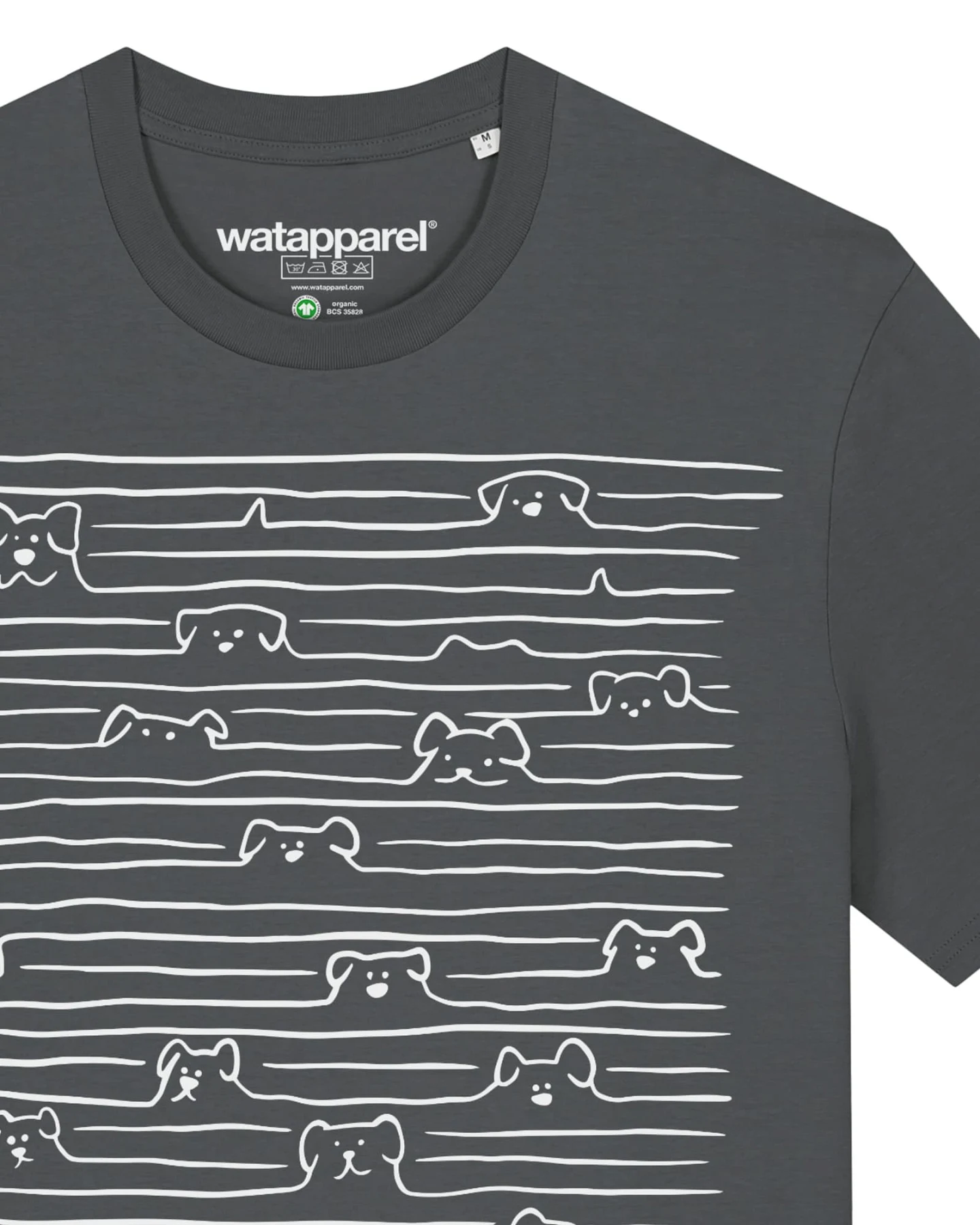 Watapparel T-Shirt Doodle Dogs – Ansicht 3