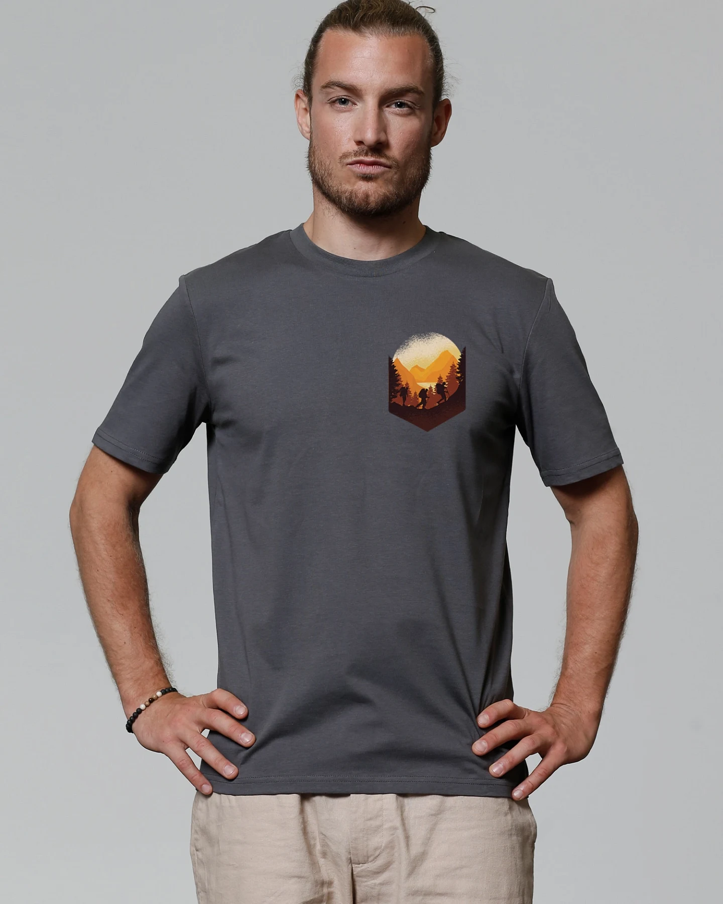Watapparel T-Shirt Hiking in the mountains – Ansicht 2