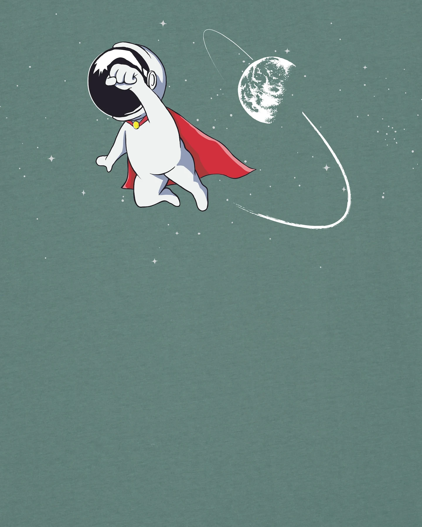 Watapparel T-Shirt Superastronaut – Ansicht 3