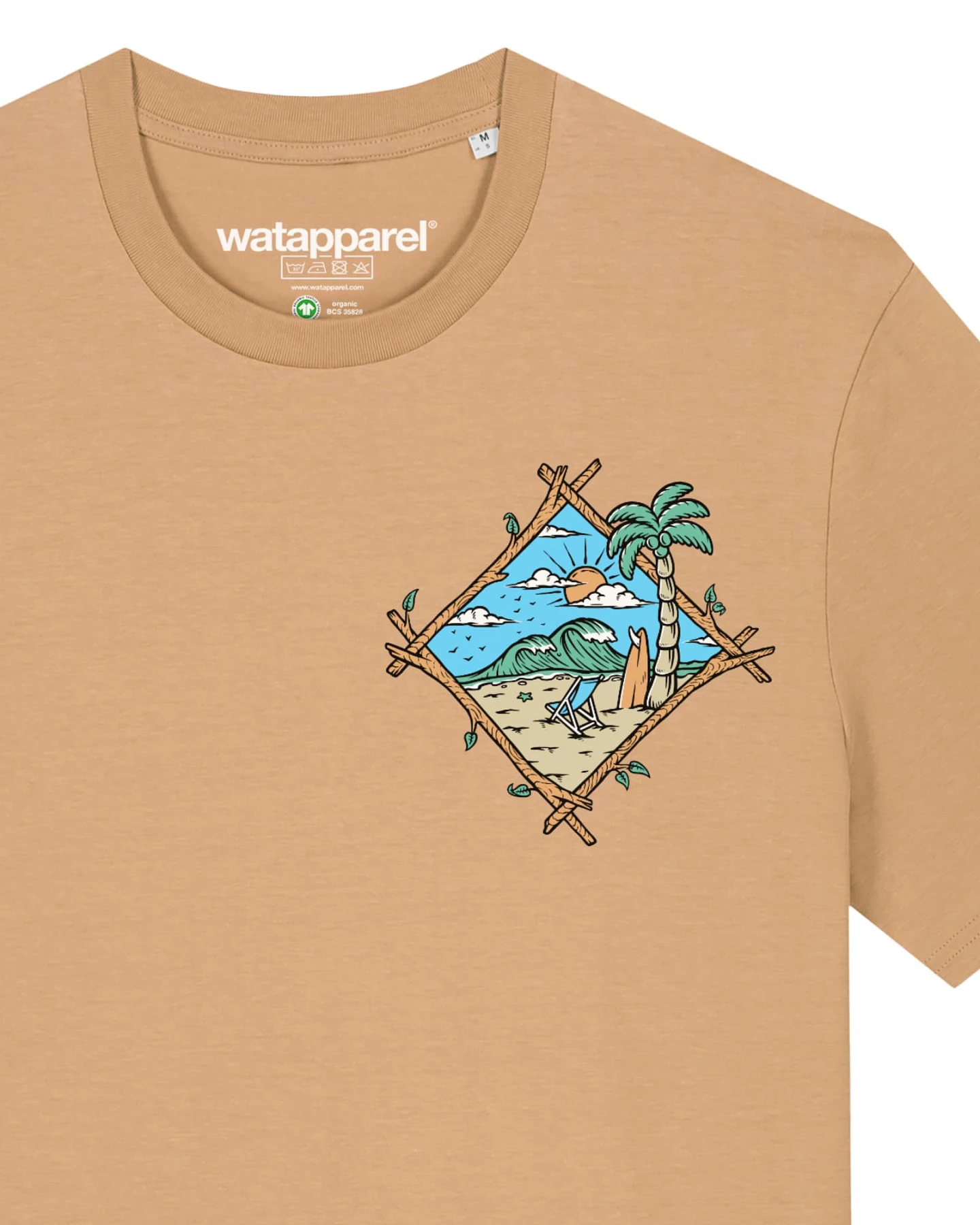 Watapparel T-Shirt Beach is calling – Ansicht 3