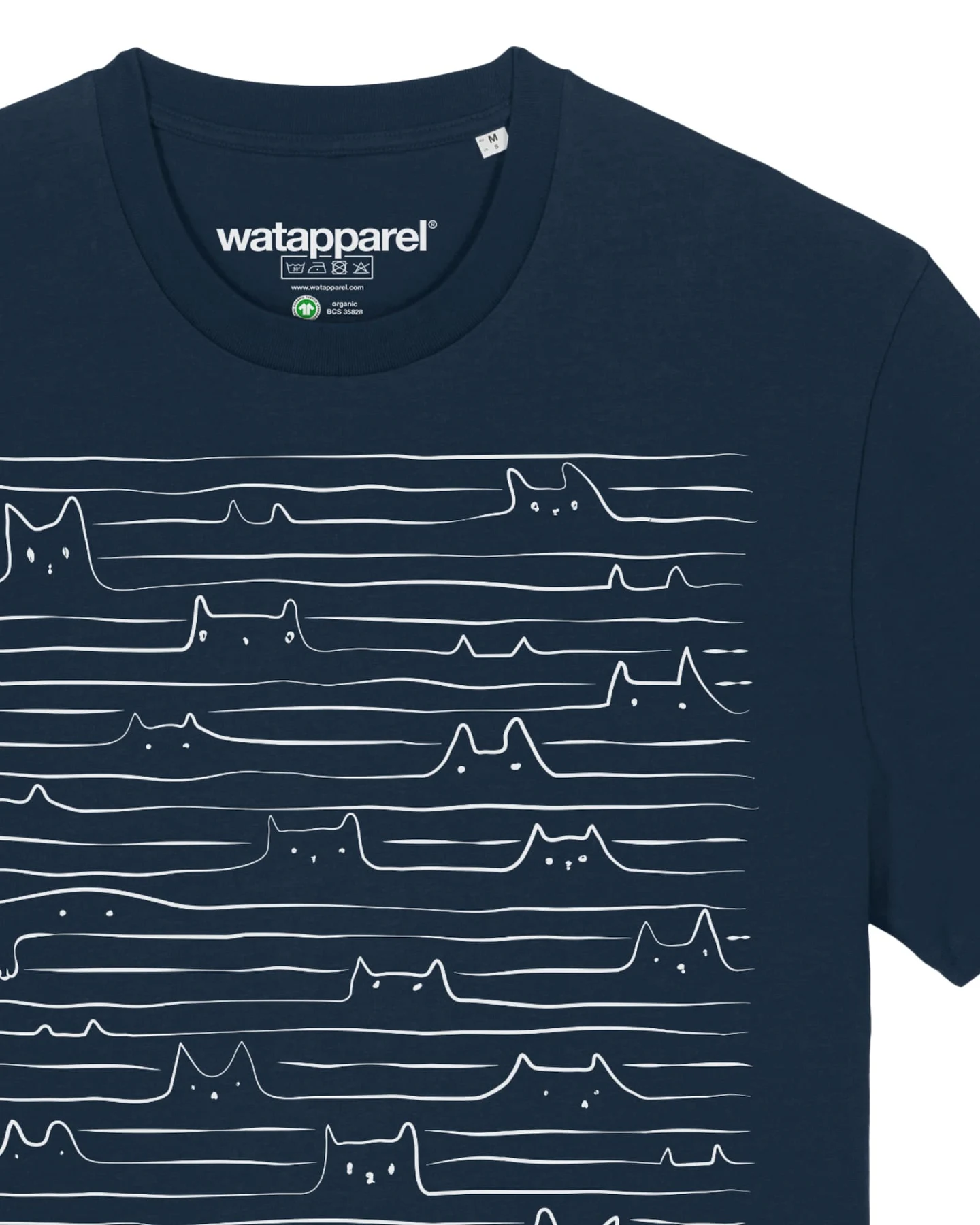 Watapparel T-Shirt Doodle Cats – Ansicht 3