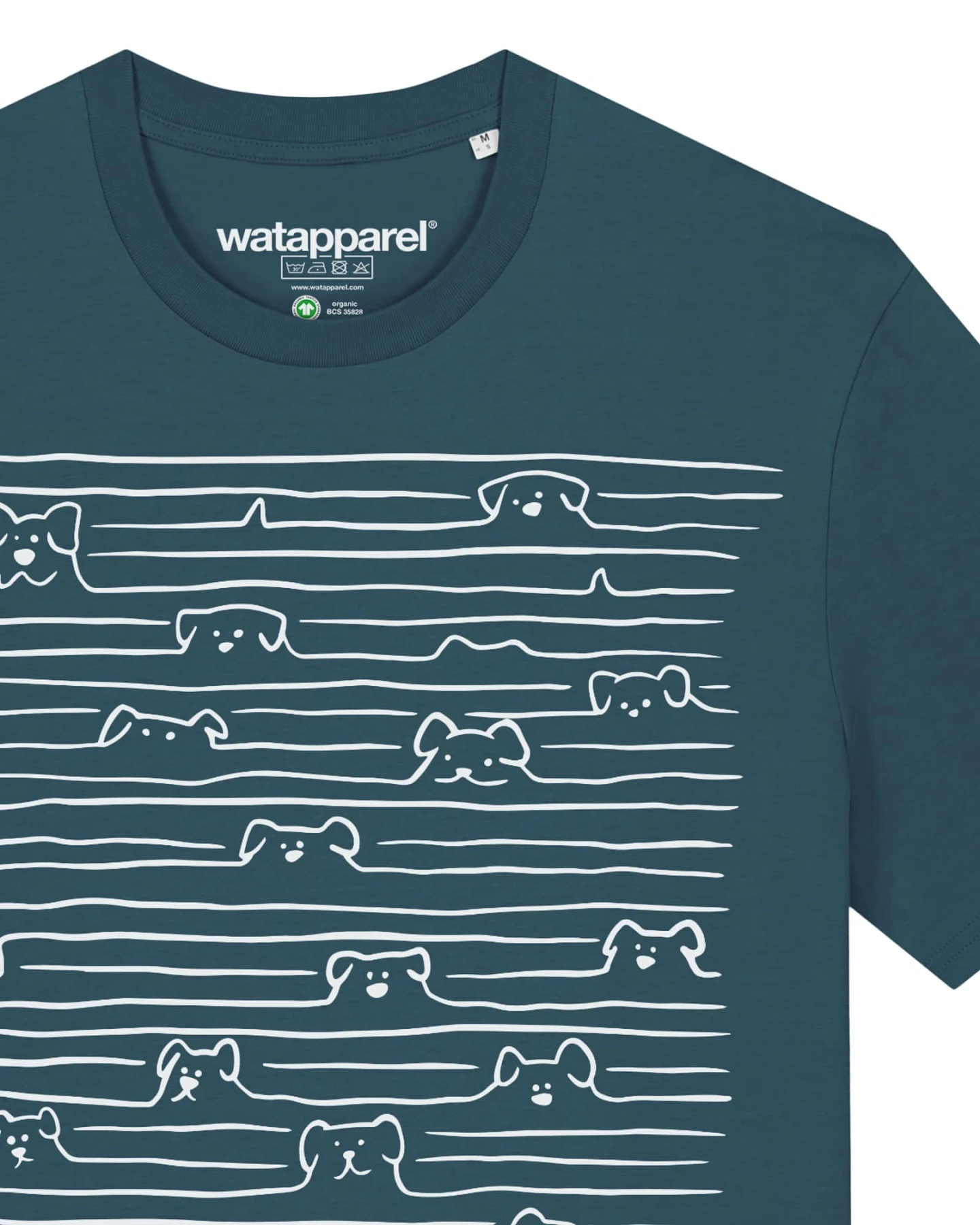 Watapparel T-Shirt Doodle Dogs – Ansicht 3