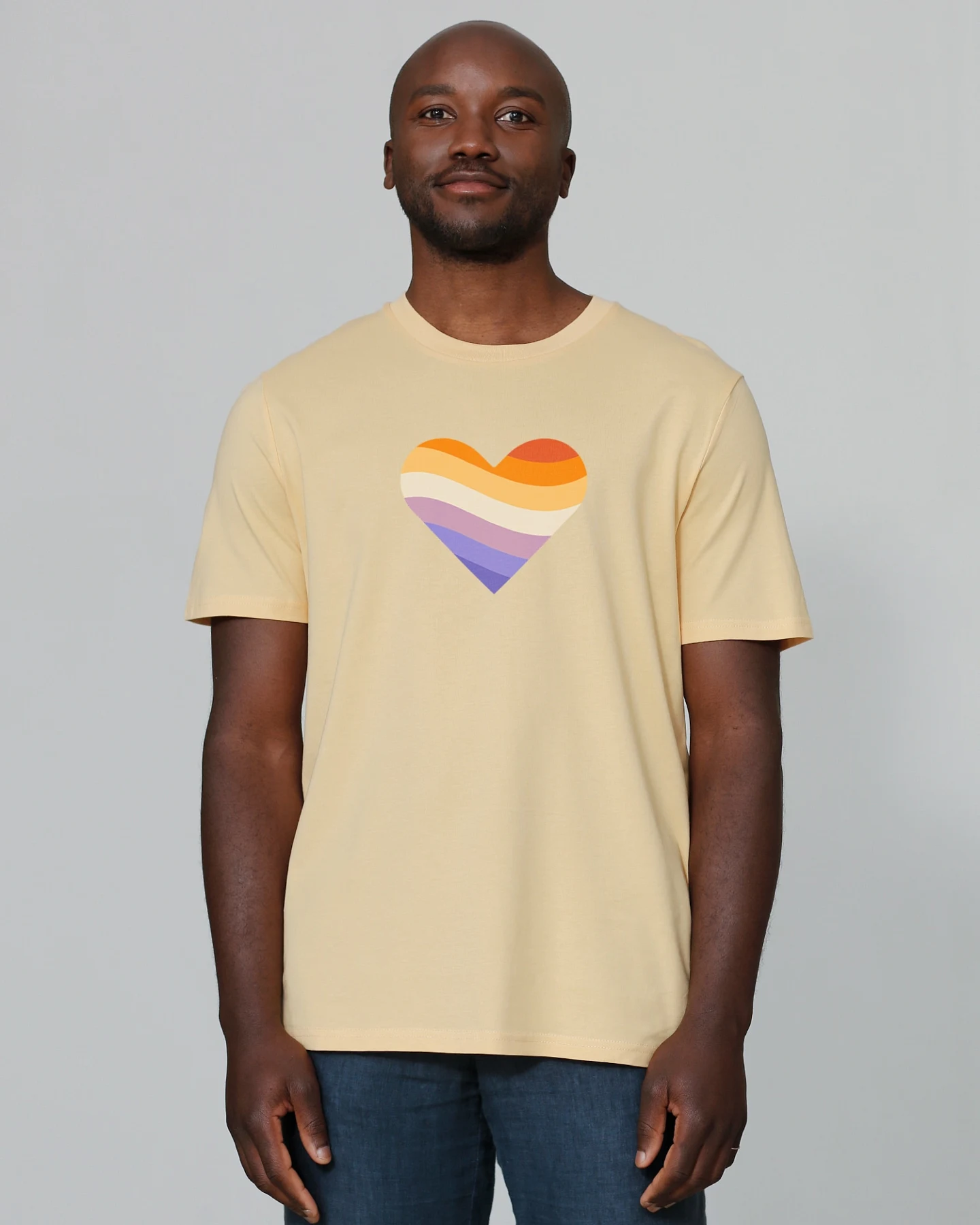 Watapparel T-Shirt Rainbow Heart – Ansicht 2