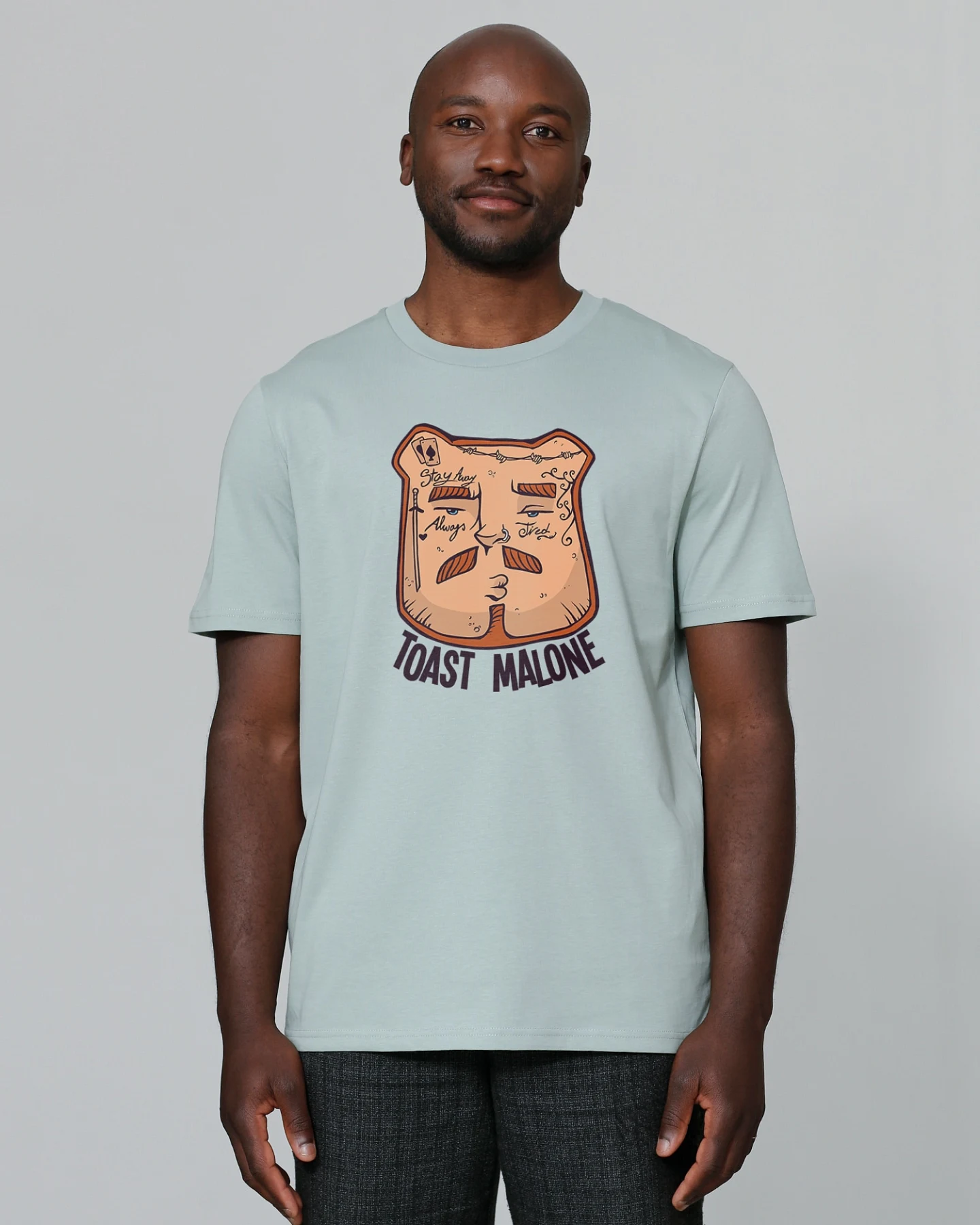 Watapparel T-Shirt Toast Malone – Ansicht 2