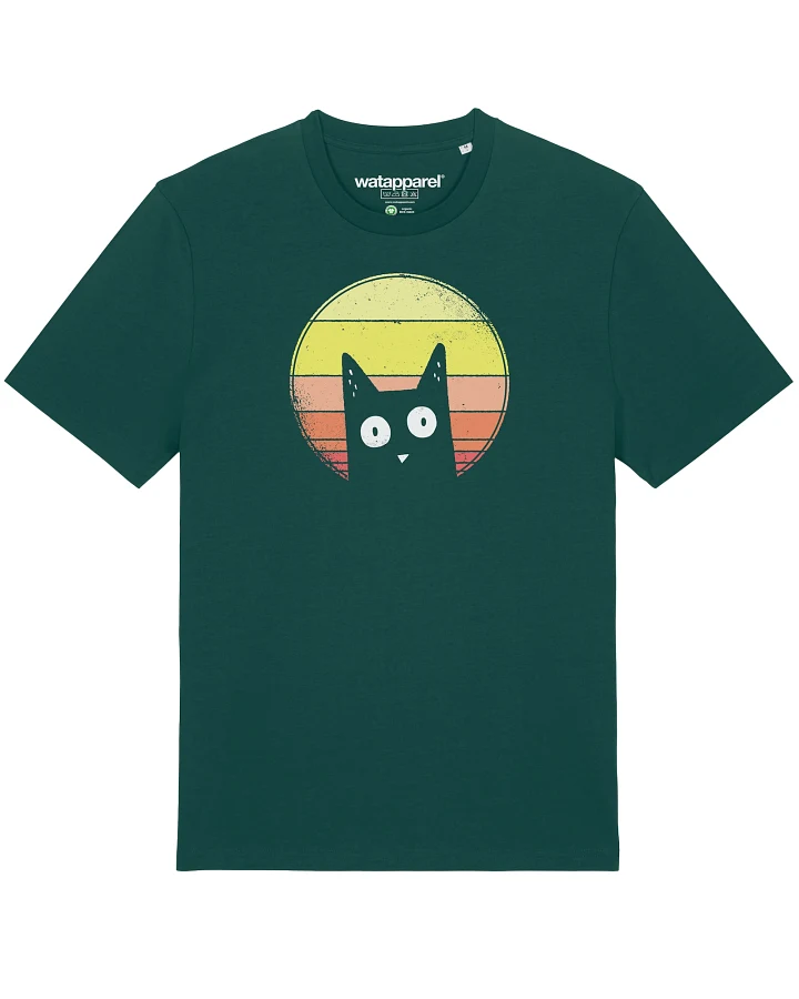 Watapparel Shirt Sunset Cat