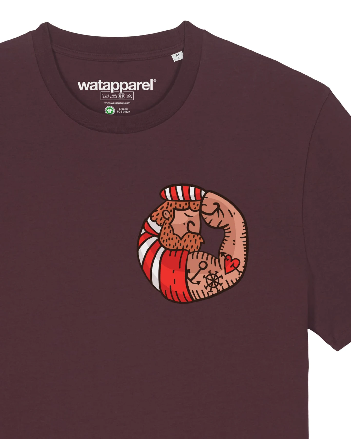 Watapparel T-Shirt Seemann – Ansicht 3