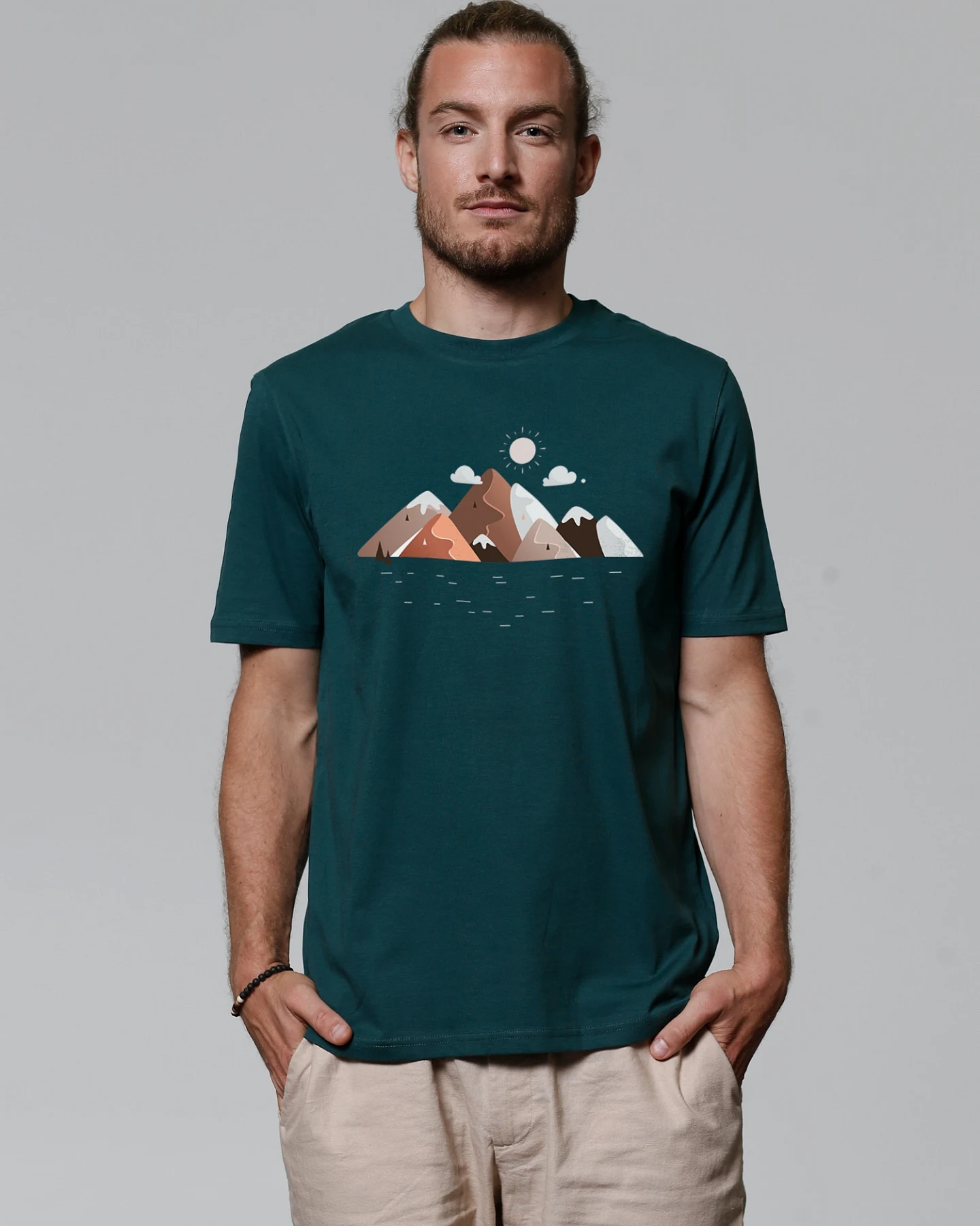 Watapparel Shirt Mountains & Moon – Ansicht 2
