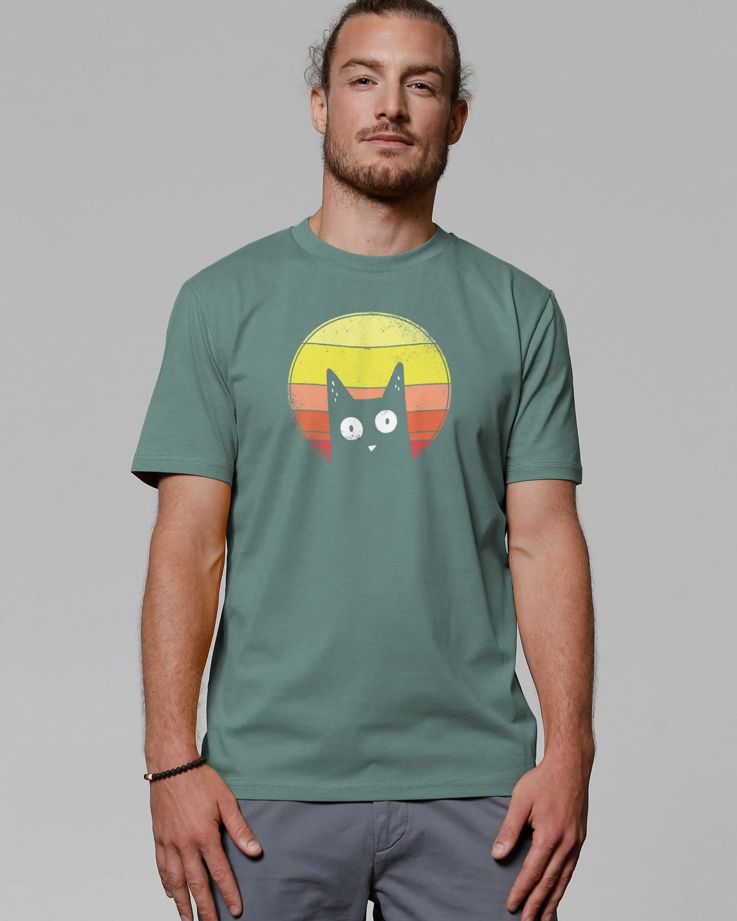 Watapparel T-Shirt Sunset Cat – Ansicht 2