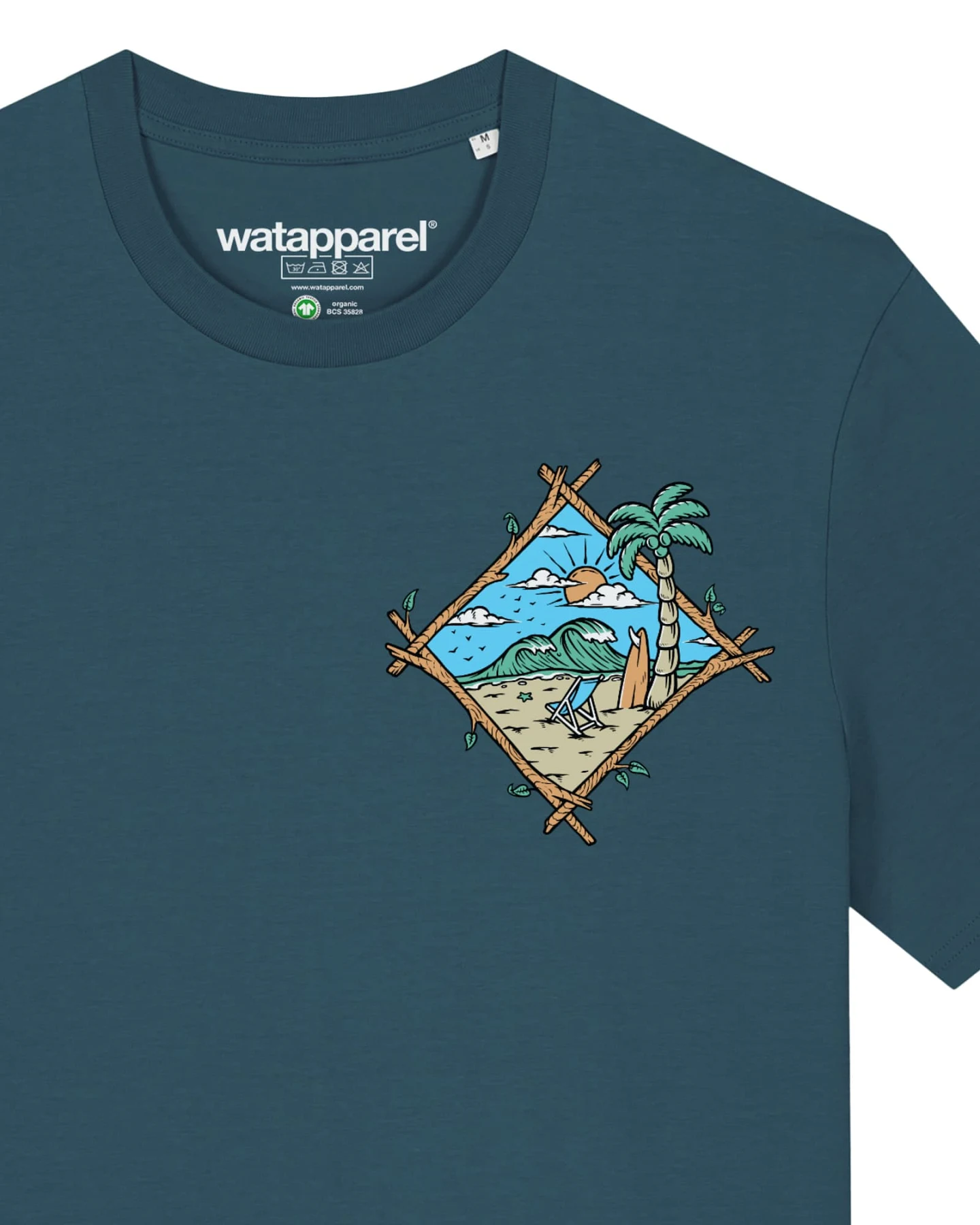 Watapparel T-Shirt Beach is calling – Ansicht 3