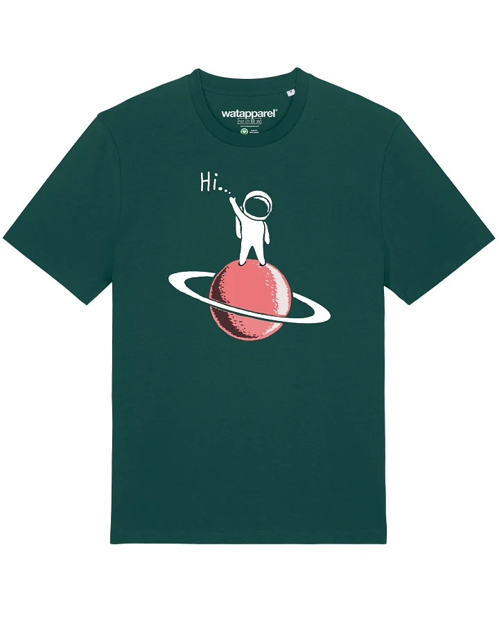 Watapparel T-Shirt Astronaut says Hi