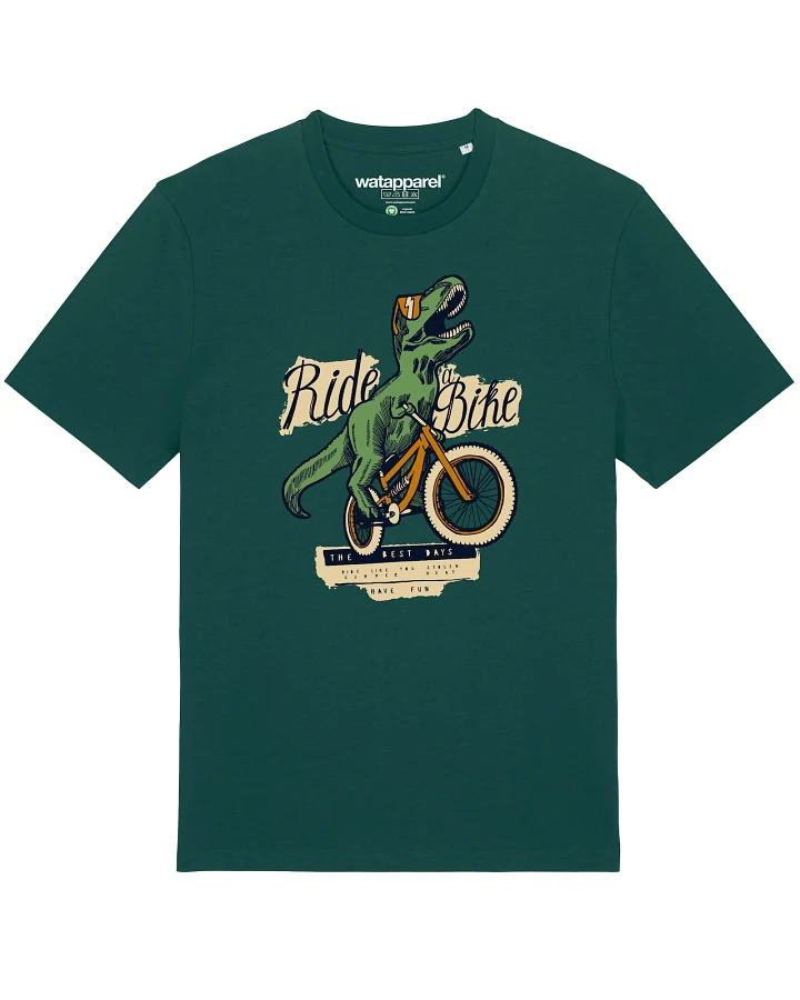 Watapparel Shirt T-Rex Fahrrad