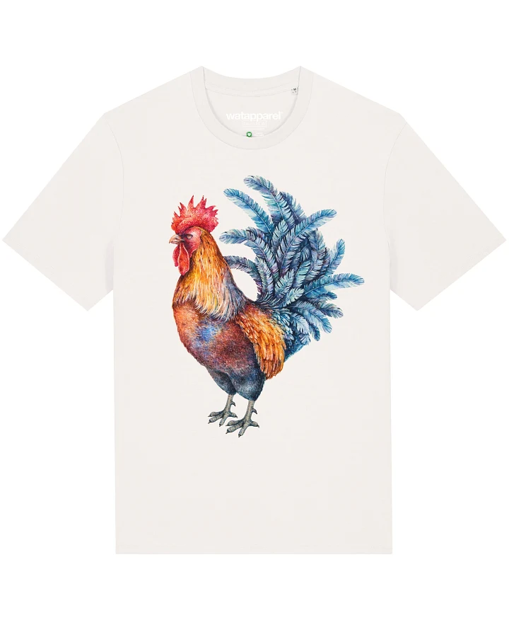 Produktseite: Watapparel T-Shirt Grimmiger Gockel