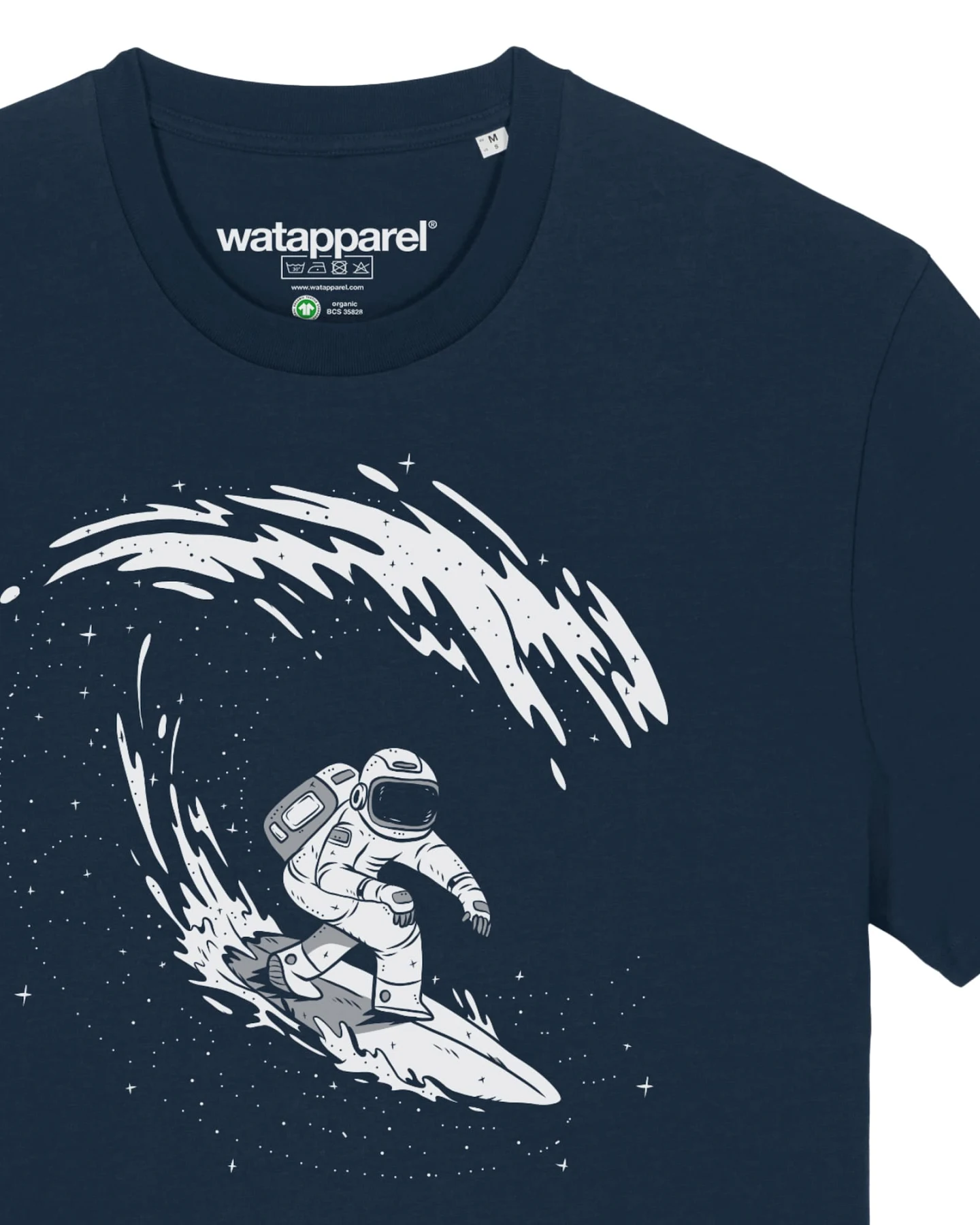 Watapparel T-Shirt Surfing Spaceman – Ansicht 3