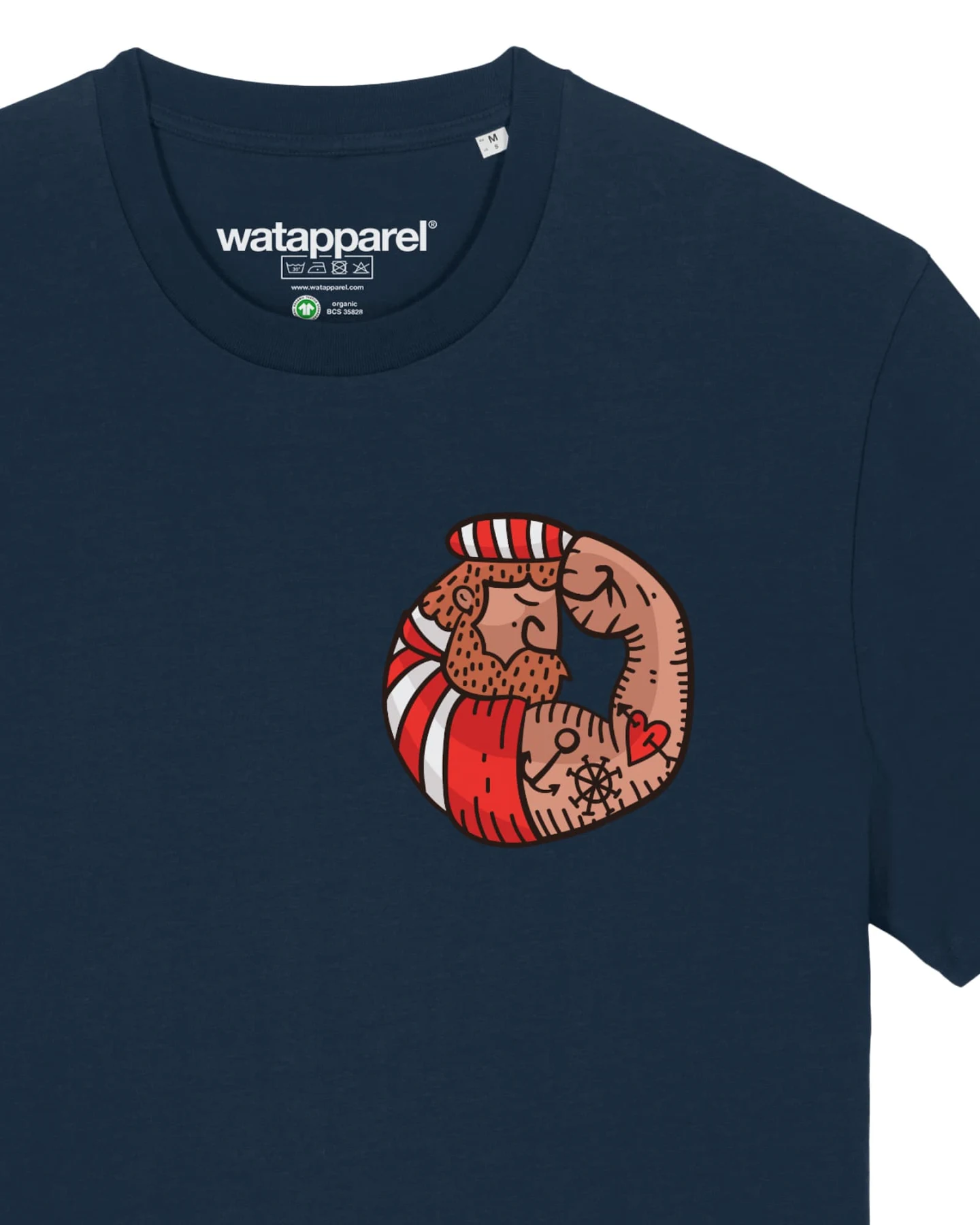 Watapparel T-Shirt Seemann – Ansicht 3