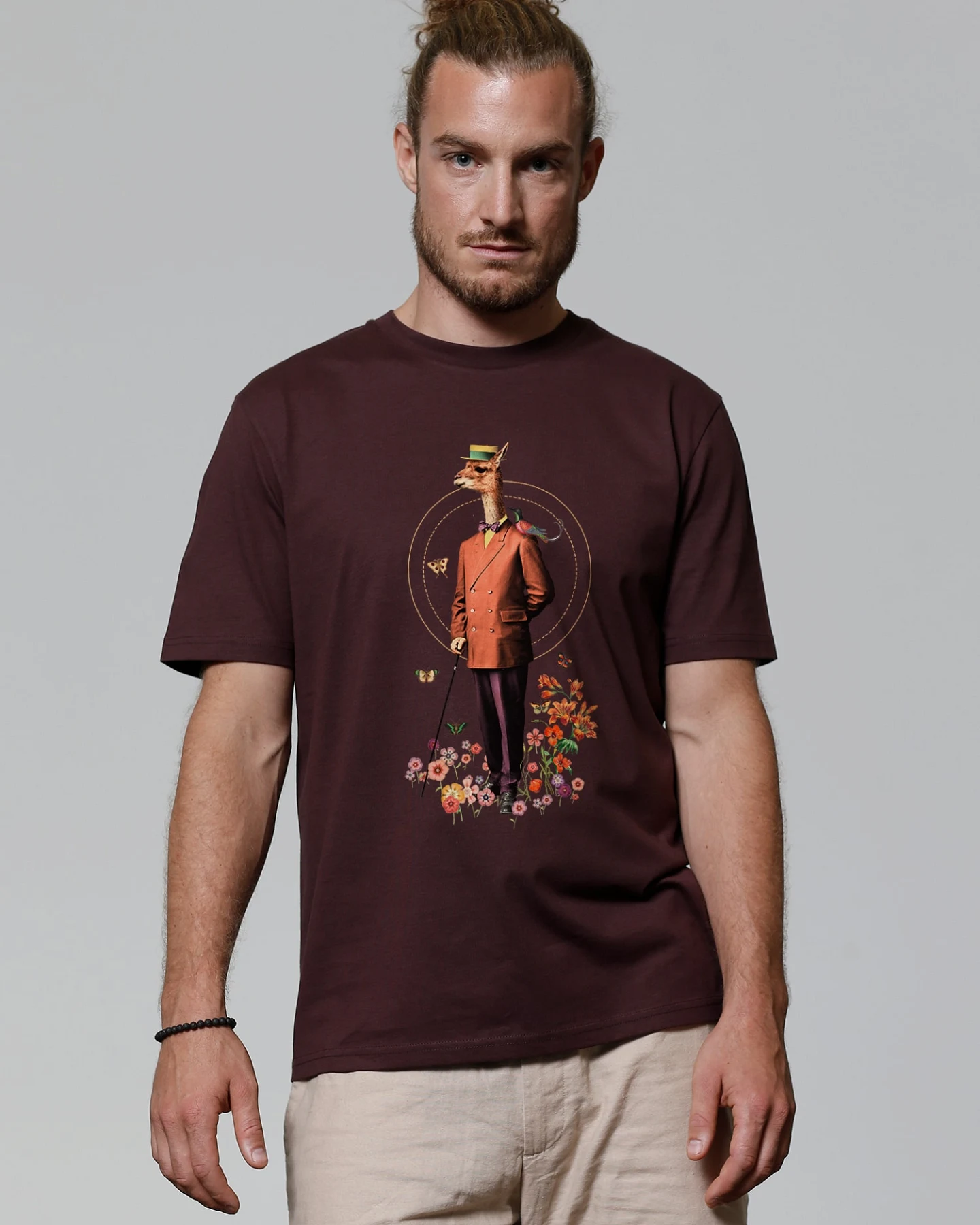 Watapparel T-Shirt Fancy Llama – Ansicht 2