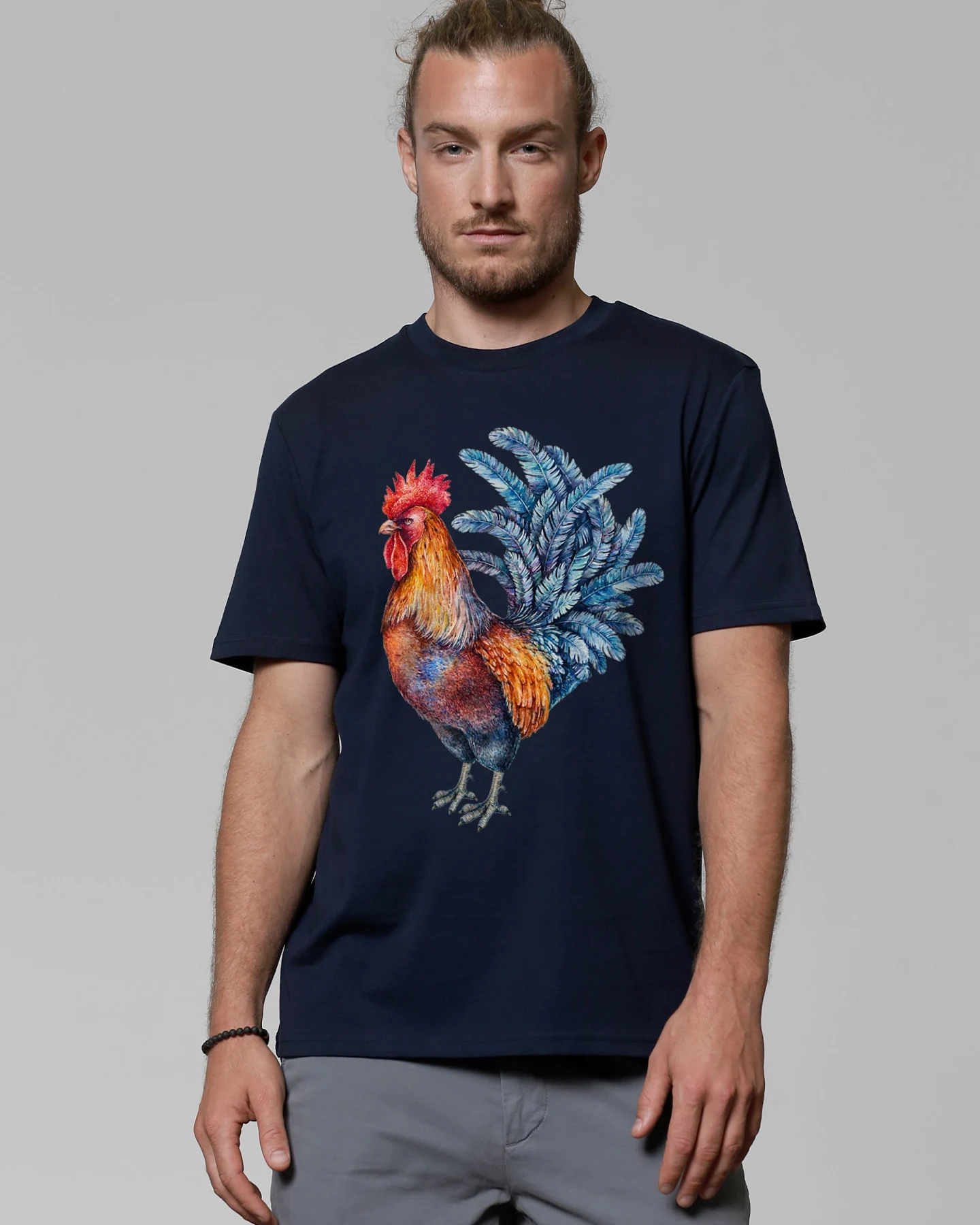 Watapparel Shirt Grimmiger Gockel – Ansicht 2