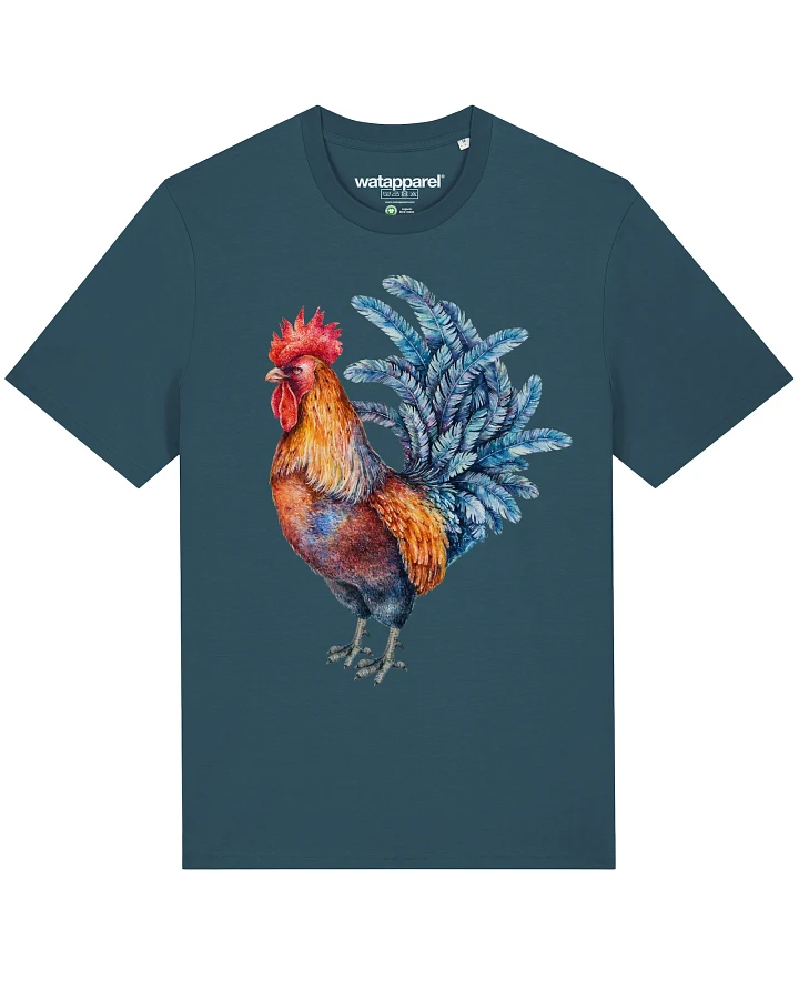 Produktseite: Watapparel Shirt Grimmiger Gockel