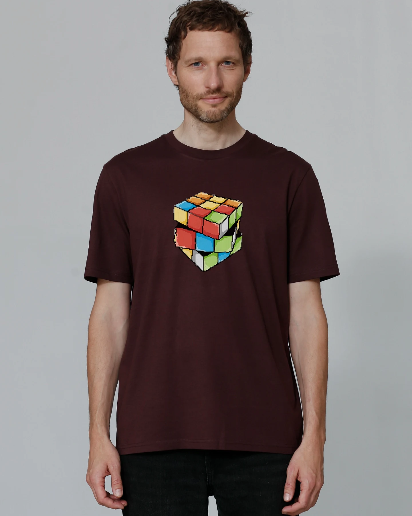 Watapparel Shirt Pixel Zauberwürfel – Ansicht 2