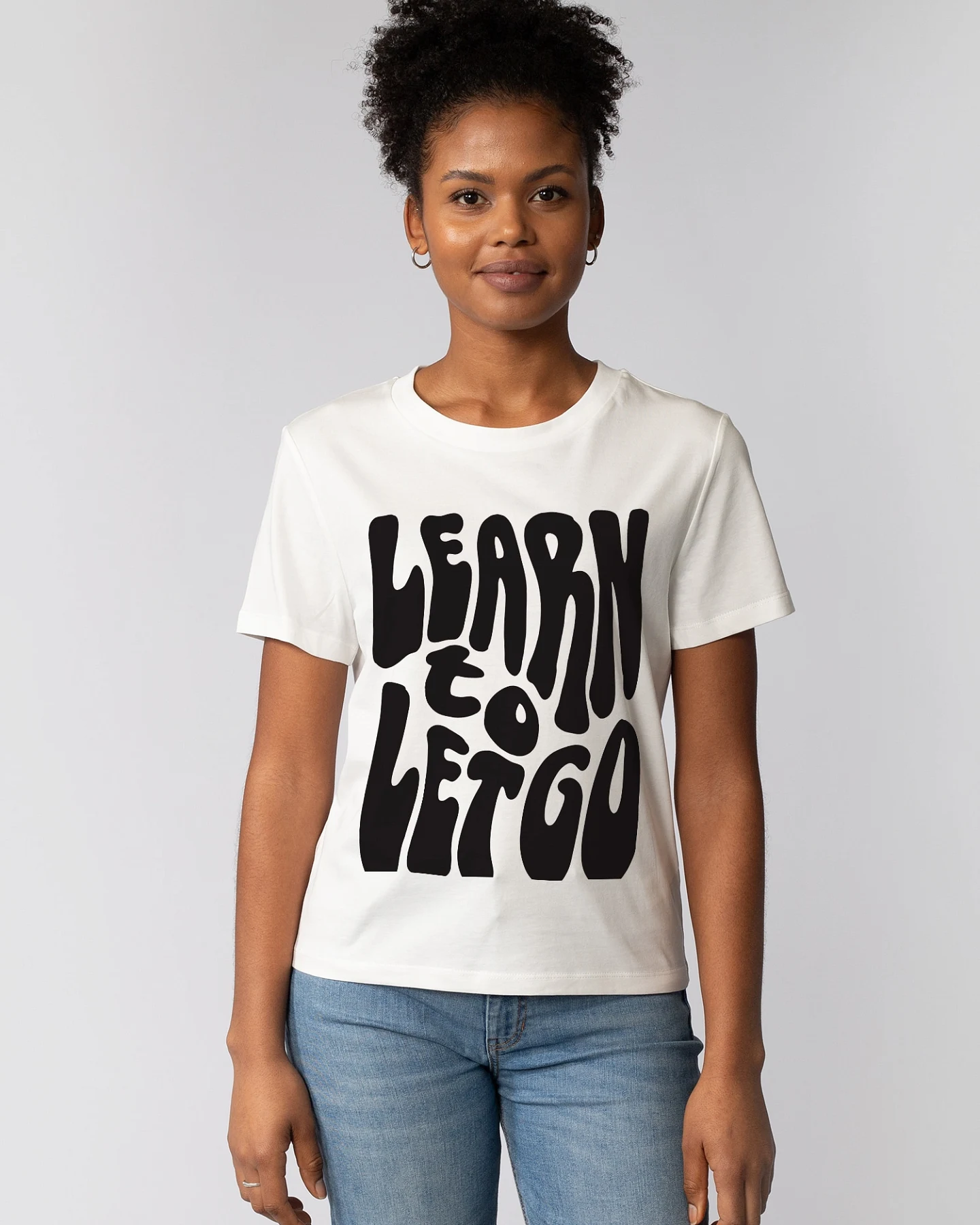 Watapparel T-Shirt Learn to let go – Ansicht 2