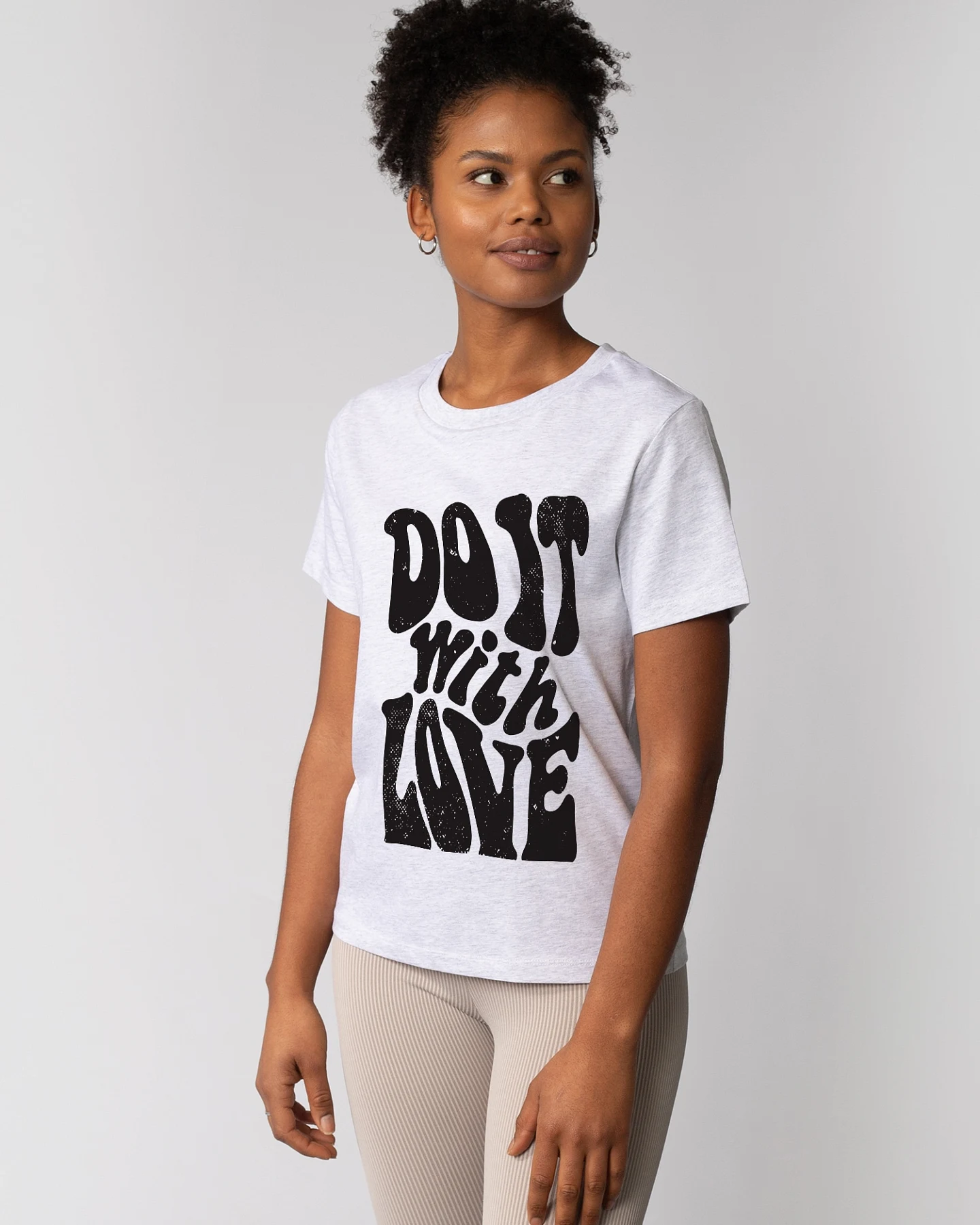 Watapparel T-Shirt Do it with love – Ansicht 2