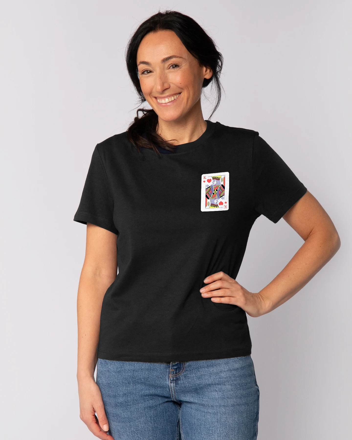 Watapparel T-Shirt König der Herzen – Ansicht 2
