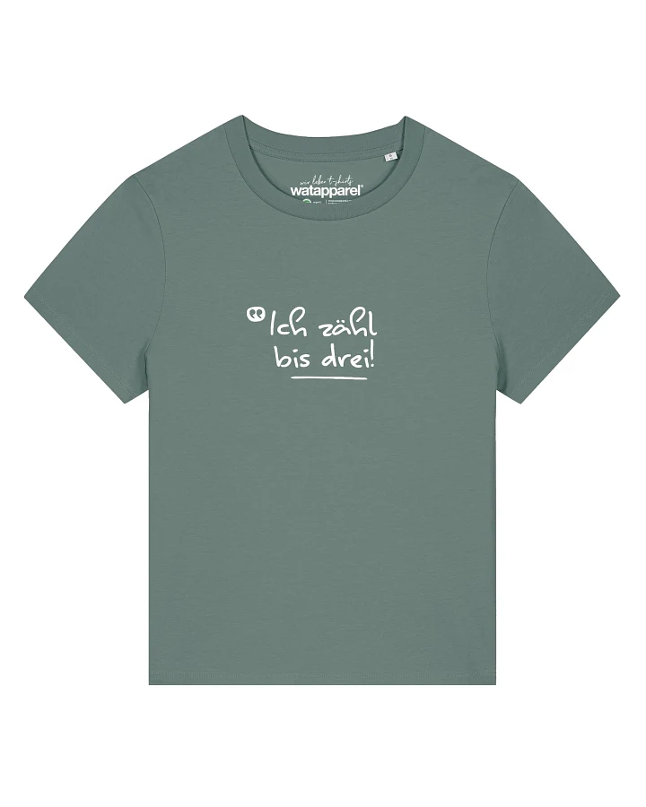 Watapparel T-Shirt Ich Zähl Bis Drei
