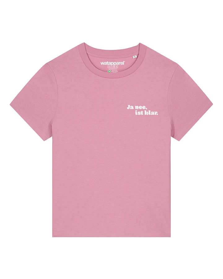 Watapparel T-Shirt Ja Nee Ist Klar