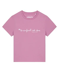 Produktseite: Watapparel T-Shirt So einfach ist das