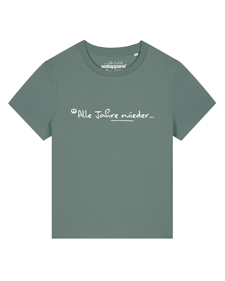 Watapparel T-Shirt Alle Jahre Wieder