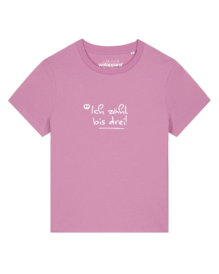 Watapparel T-Shirt Ich Zähl Bis Drei
