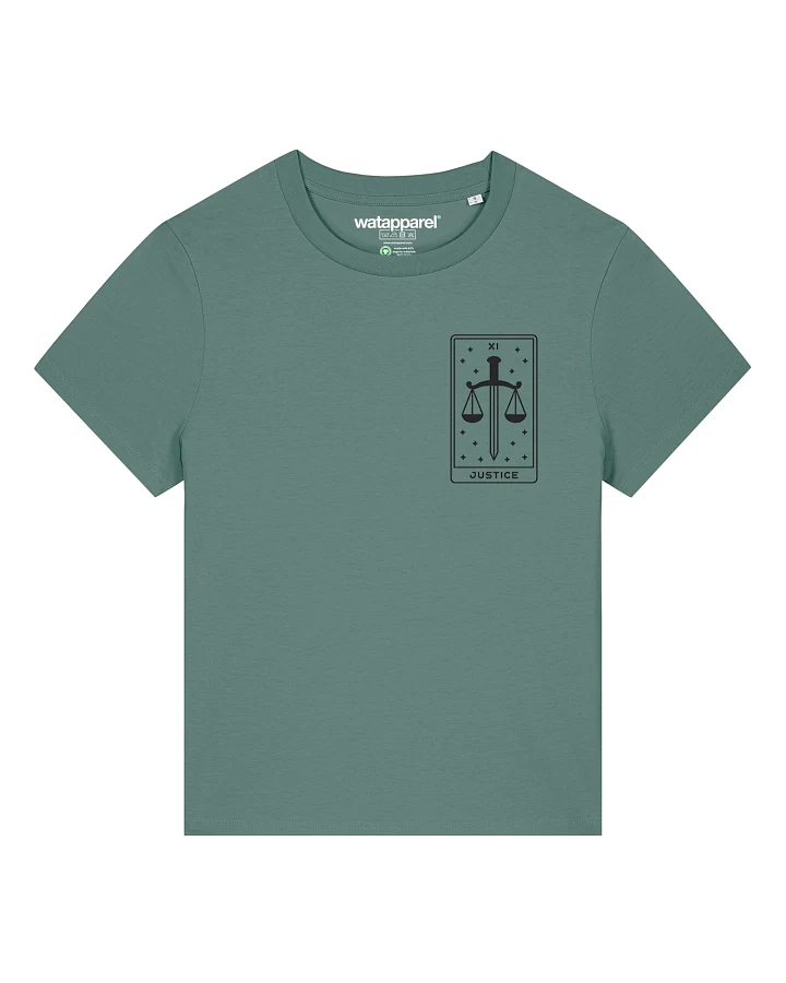 Watapparel T-Shirt Tarot Justice (GOTS)