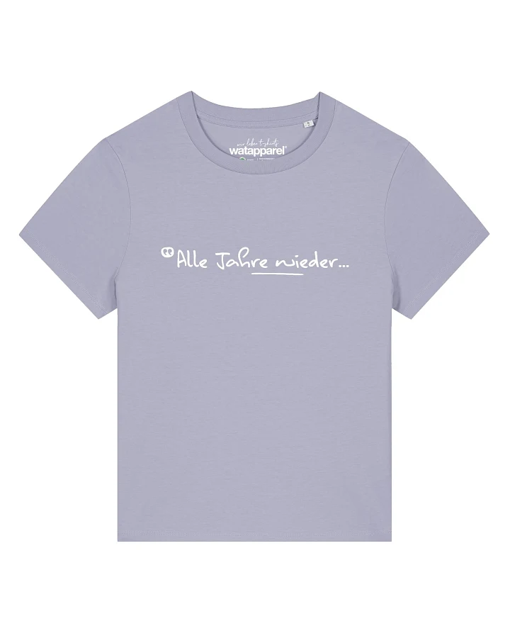 Watapparel T-Shirt Alle Jahre Wieder