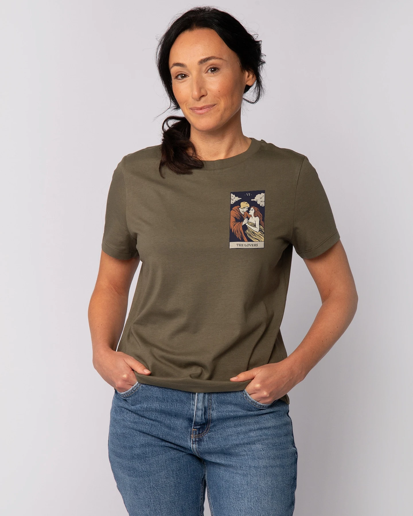 Watapparel T-Shirt Tarot The Lovers – Ansicht 2