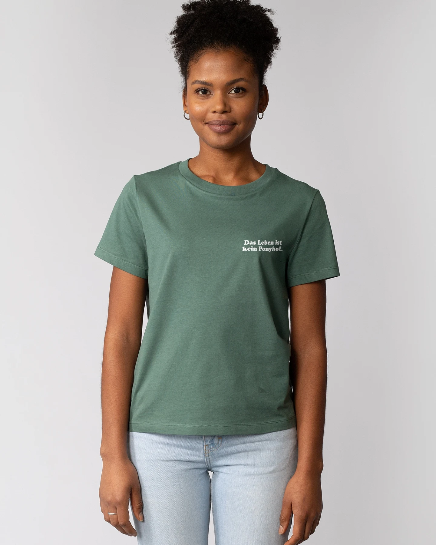 Watapparel T-Shirt Das Leben Ist Kein Ponyhof – Ansicht 2
