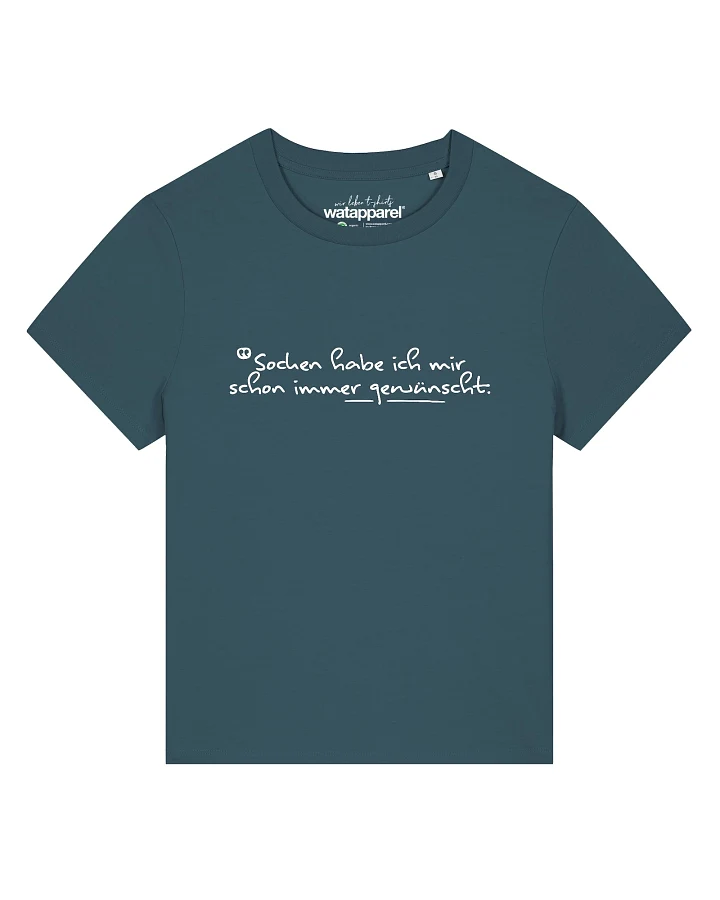 Watapparel T-Shirt Socken Habe Ich Mir Schon Immer Gewünscht