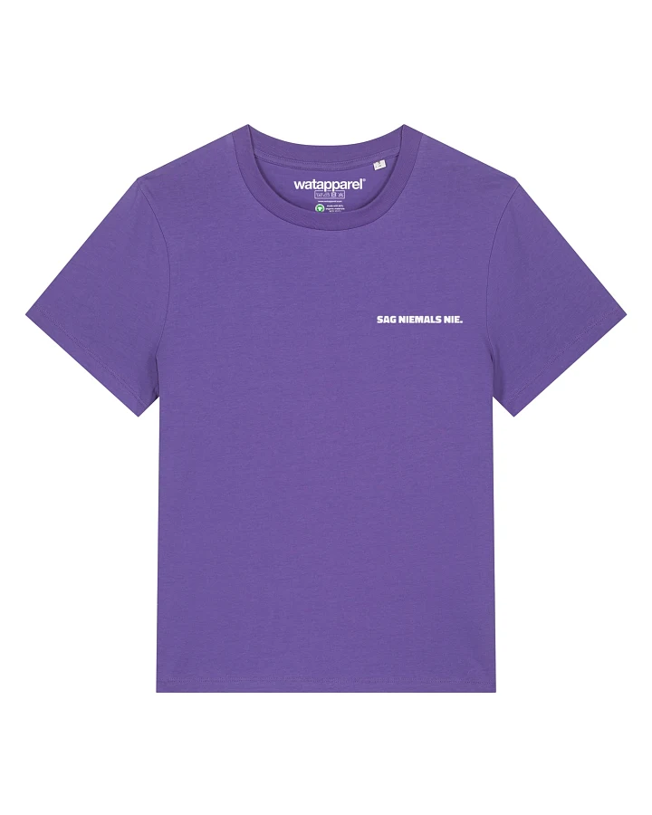 Watapparel T-Shirt Sag Niemals Nie