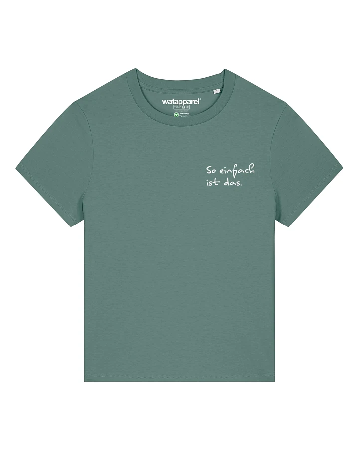 Watapparel T-Shirt So Einfach Ist Das