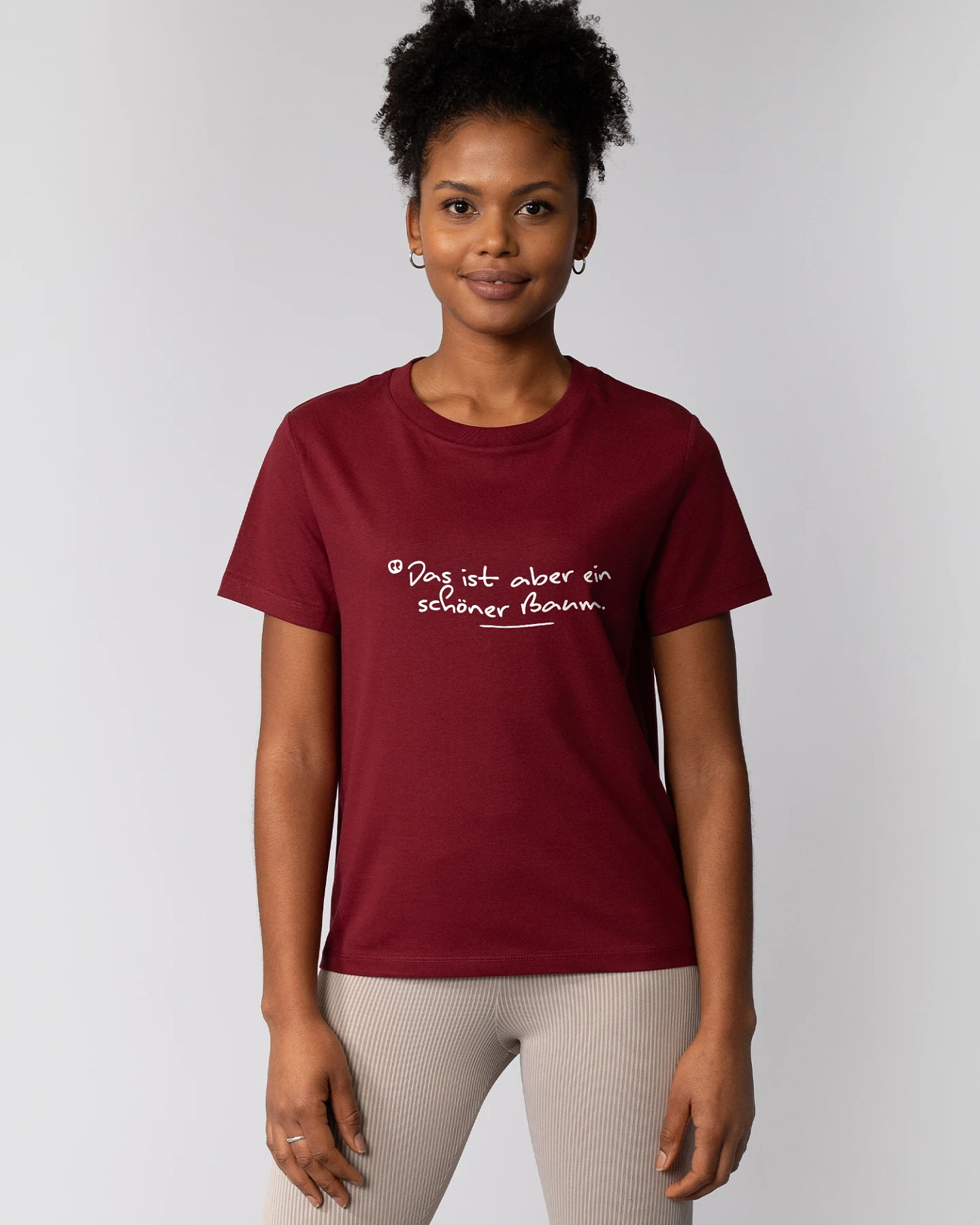 Watapparel T-Shirt Das Ist Aber Ein Schöner Baum (GOST) – Ansicht 2