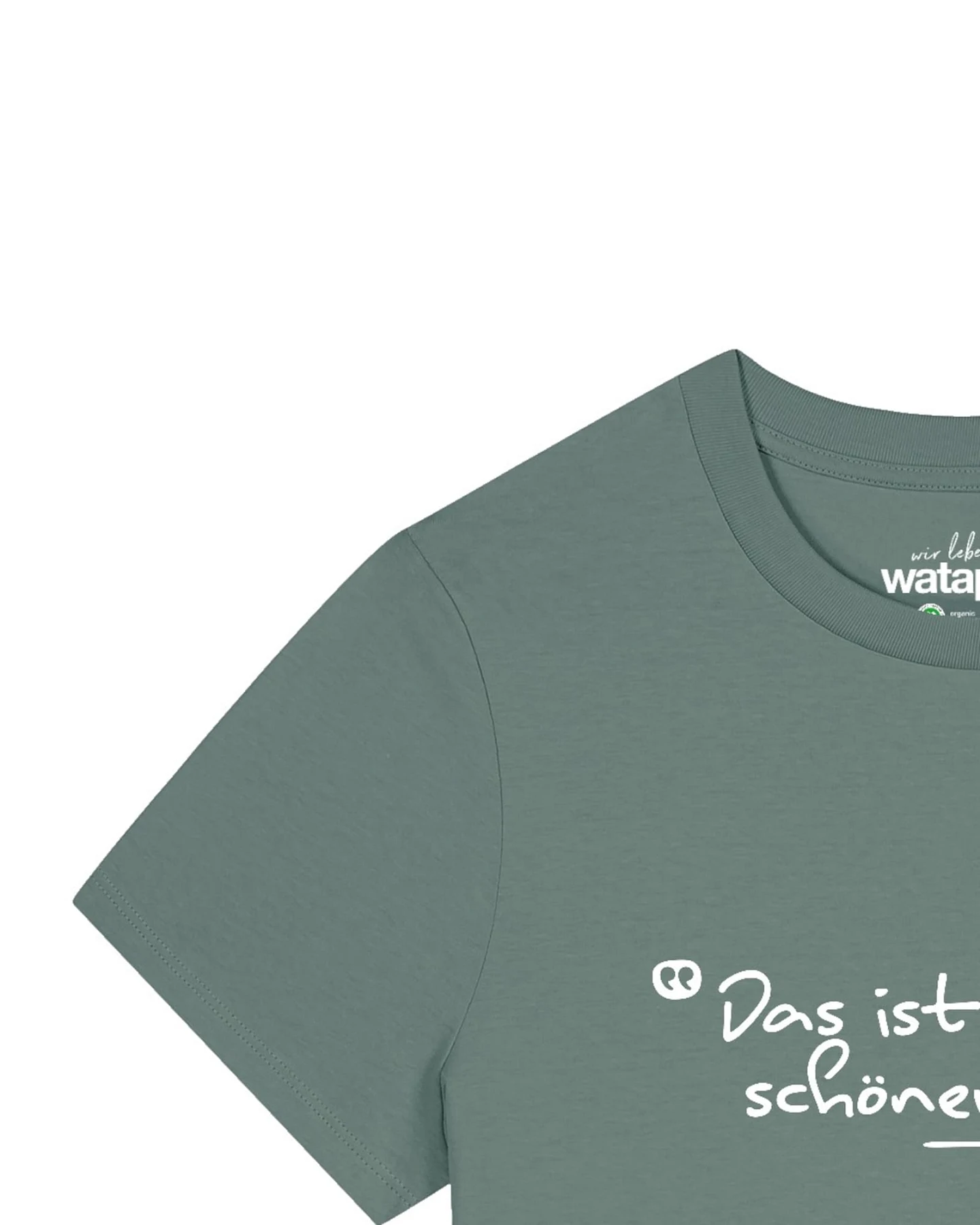 Watapparel T-Shirt Das Ist Aber Ein Schöner Baum – Ansicht 3