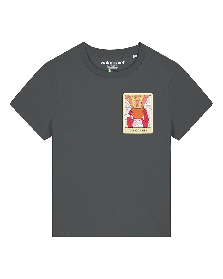 Watapparel T-Shirt Tarot The Coffee (GOTS)