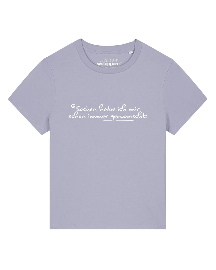 Watapparel T-Shirt Socken Habe Ich Mir Schon Immer Gewünscht