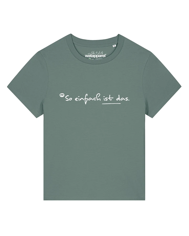 Watapparel T-Shirt So Einfach Ist Das